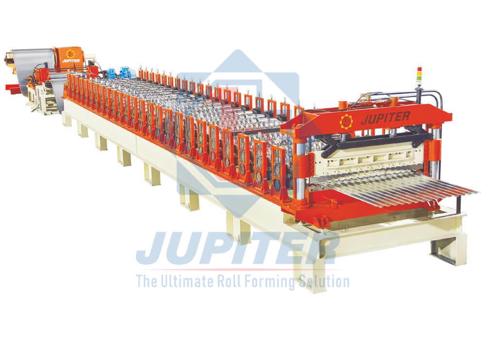 Seamless Self Lock Roofing Sheet Roll Forming Machine Price - China Roll  Forming Machine, Forming Machine